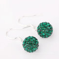 wholesale fashion shamballa basketball wives seed bead earrings